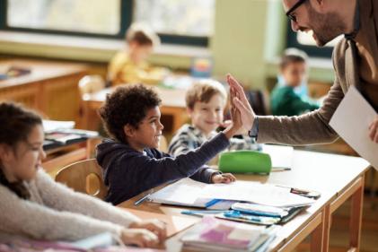 Children in classroom